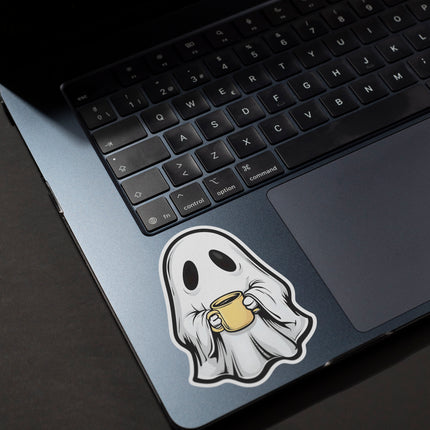 GHOST WITH COFFEE