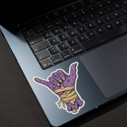 PURPLE ZOMBIE HAND