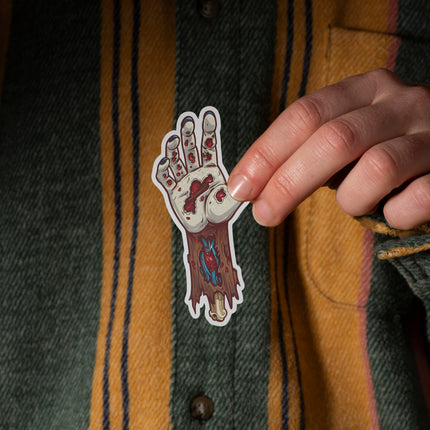 Zombie Hand sticker