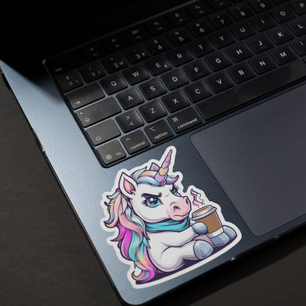 UNICORN WITH COFFEE