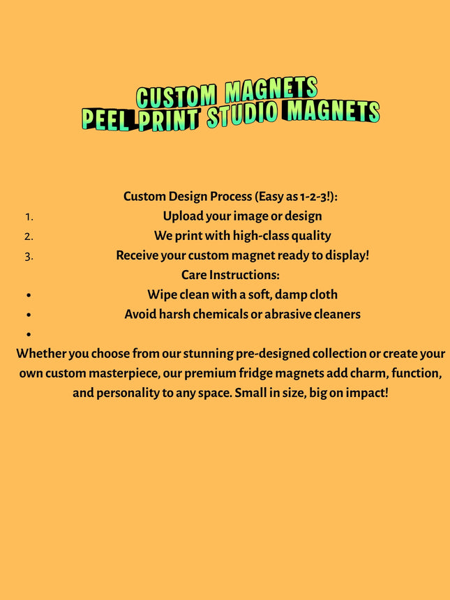 Custom Photo Fridge Magnet 2x2