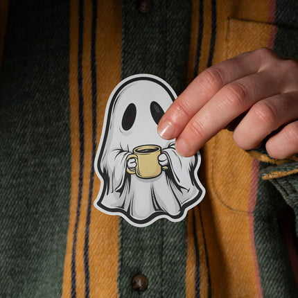 GHOST WITH COFFEE