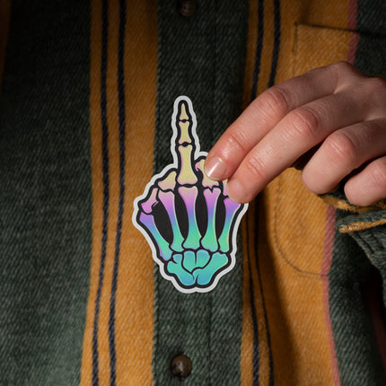 SKELETON MIDDLE FINGER