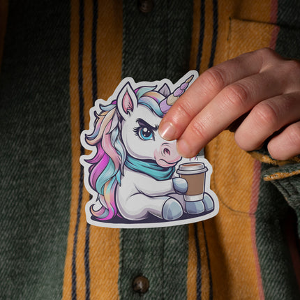 UNICORN WITH COFFEE