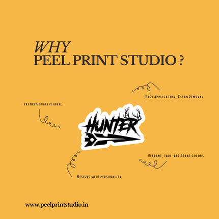 HUNTER STICKER