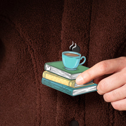 COFFEE WITH BOOK