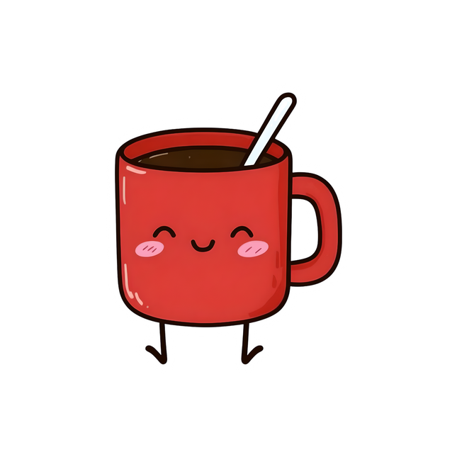 CARTOON COFFEE  MUG