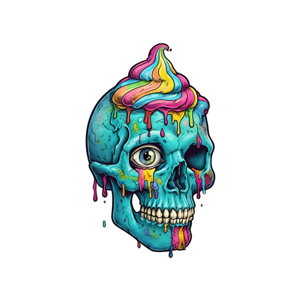 COLOURFUL SKELETON