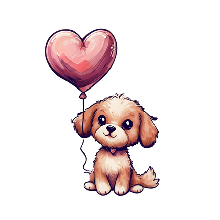 DOG WITH HEART