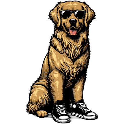 FUNKY RETRIEVER DOG