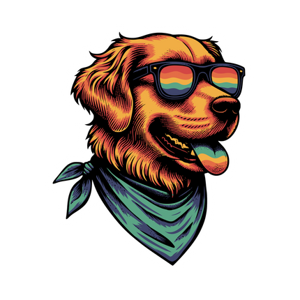 COOL GOLDEN RETRIVER