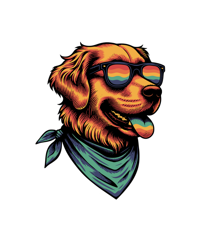 COOL GOLDEN RETRIVER