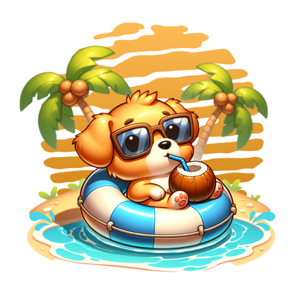 PUPPY IN CHILL MODE