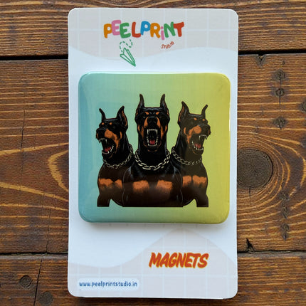 DOBERMAN  FRIDGE MAGNET