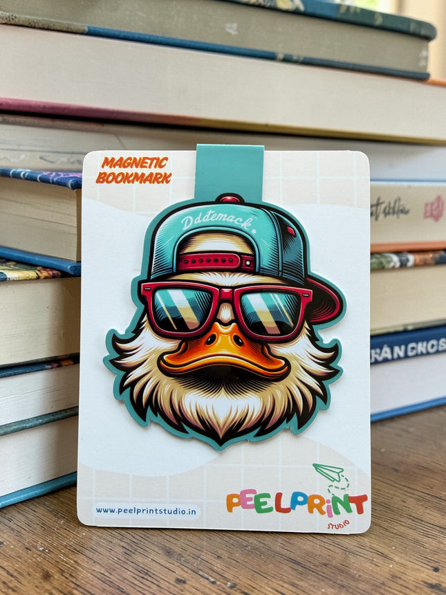 COOL DUCK  Magnetic Bookmark