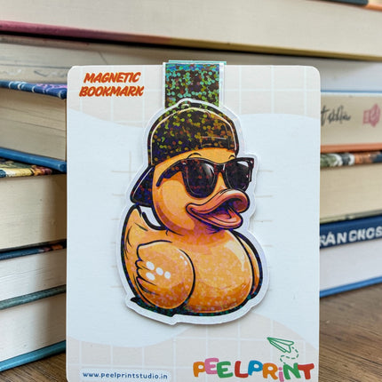 DUCK IN  YELLOW BOOKMARK