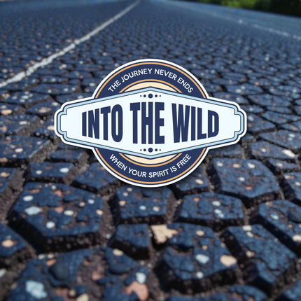 INTO THE WILD STICKER