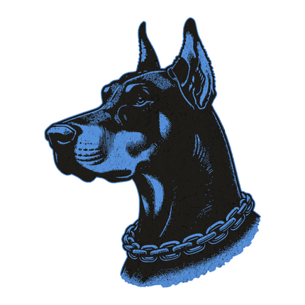 SERIOUS DOBERMAN DOG