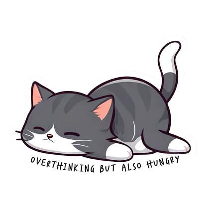 OVERTHINKING CAT