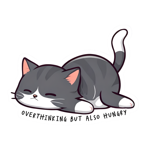 OVERTHINKING CAT
