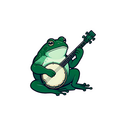 MUSICIAN FROG