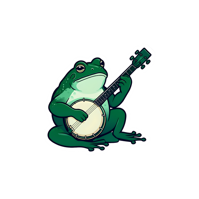 MUSICIAN FROG