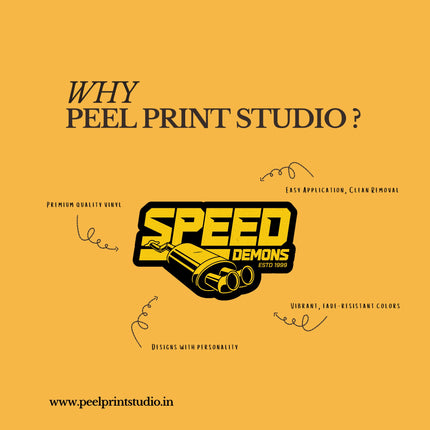 SPEED DEMONS STICKER