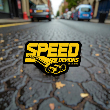 SPEED DEMONS STICKER