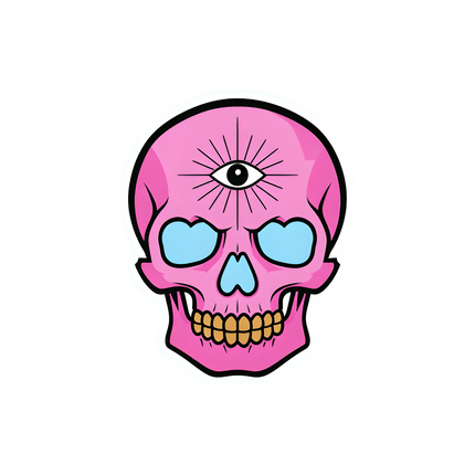 SKELETON WITH THIRD EYE