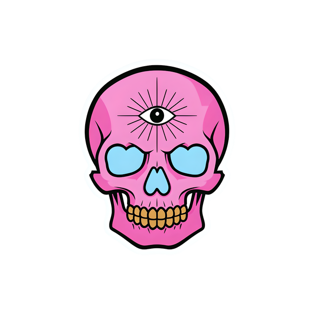 SKELETON WITH THIRD EYE