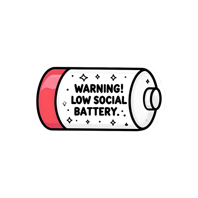 LOW SOCIAL BATTERY